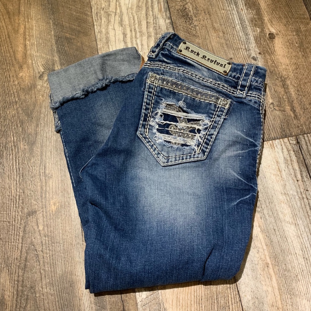 Rock Revival Sherry Easy Capri